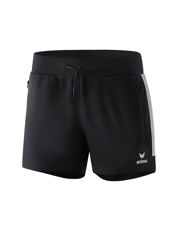 Erima Sports Shorts Short Squad short black/silver grey Women